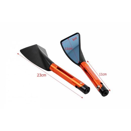 ZPĚTNÁ ZRCÁTKA M-STYLE 701 CNC SUPERSPORT