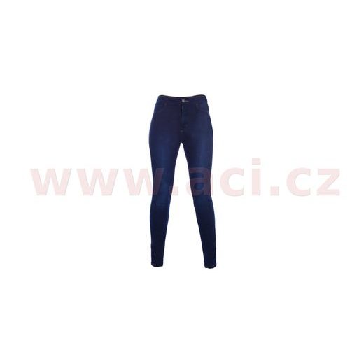 ZKRÁCENÉ KALHOTY SUPER JEGGINGS 2.0, OXFORD, DÁMSKÉ (MODRÉ INDIGO)