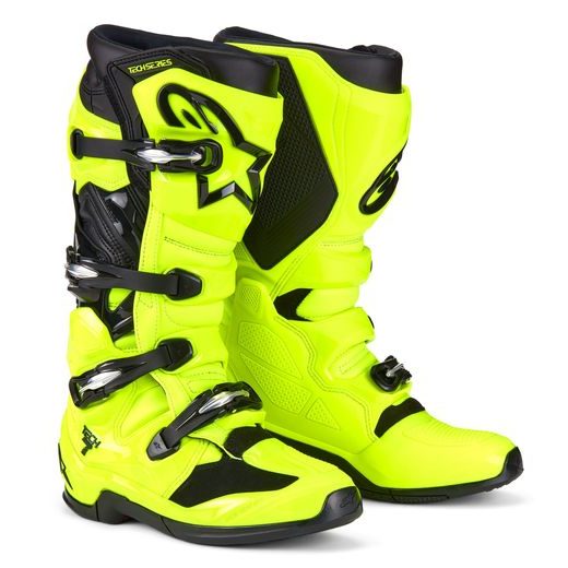 BOTY TECH 7, ALPINESTARS (ŽLUTÁ FLUO/ČERNÁ) 2025