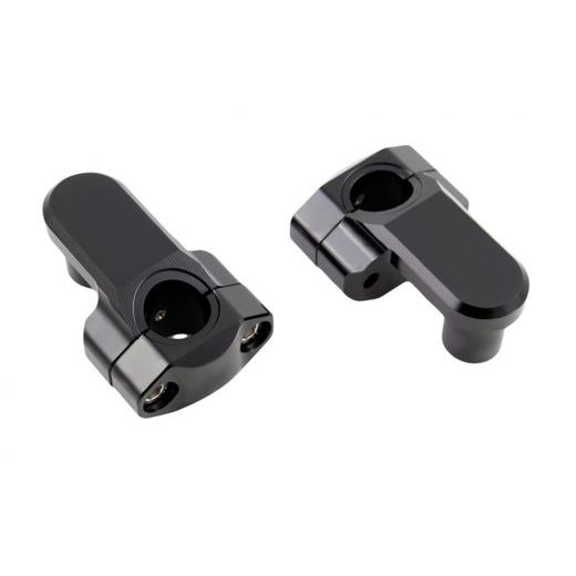 ZVÝŠENÍ ŘÍDÍTEK ADVENTURE 50MM ŘIDÍTKA 22/22 MM A 22/28,6 MM ČERNÉ