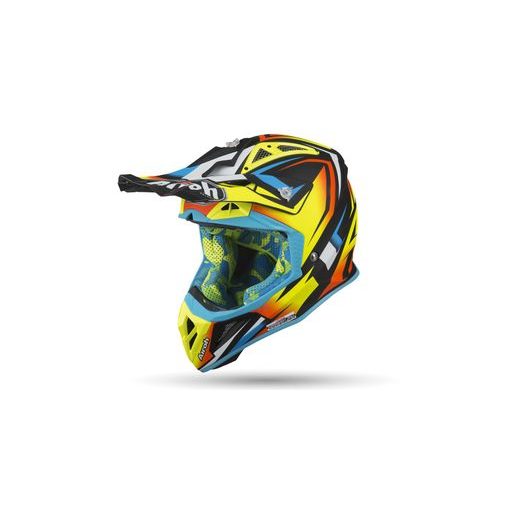 PŘILBA AVIATOR 2.3 AMSS FAME, AIROH - ITÁLIE (ŽLUTÁ MATNÁ)