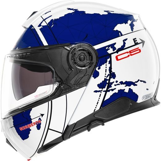 SCHUBERTH VÝKLOPNÁ HELMA C5 GLOBE BLUE