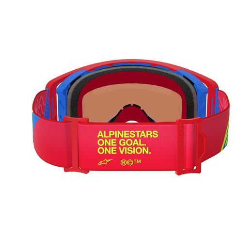 BRÝLE SUPERTECH CORP, ALPINESTARS (ČERVENÁ/MODRÁ, ZRCADLOVÉ STŘÍBRNÉ PLEXI) 2025