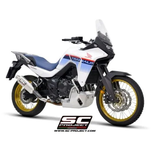 SC-PROJECT RALLY RAID TITANOVÝ VÝFUK HONDA TRANSALP XL750 2023-