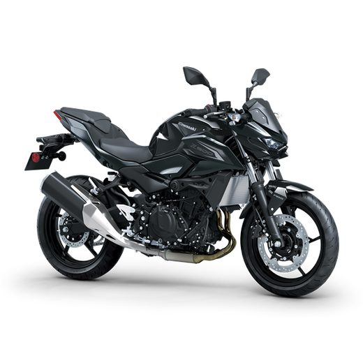 KAWASAKI Z500 MY26 EBONY / METALLIC CARBON GRAY (BK1)