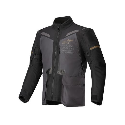 BUNDA ST-7 GORE-TEX, ALPINESTARS (ŠEDÁ/ČERNÁ/TMAVÁ KHAKI) 2025