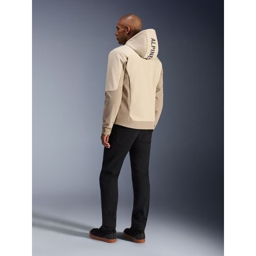 BUNDA RADIUM TECH HOODIE, ALPINESTARS (PÍSKOVÁ/HNĚDÁ) 2026