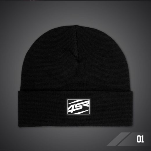 4SR ZIMNÍ ČEPICE LOGO BLACK