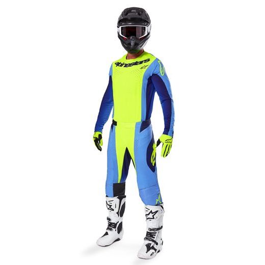DRES TECHSTAR MELT, ALPINESTARS (ŽLUTÁ FLUO/MODRÁ) 2025