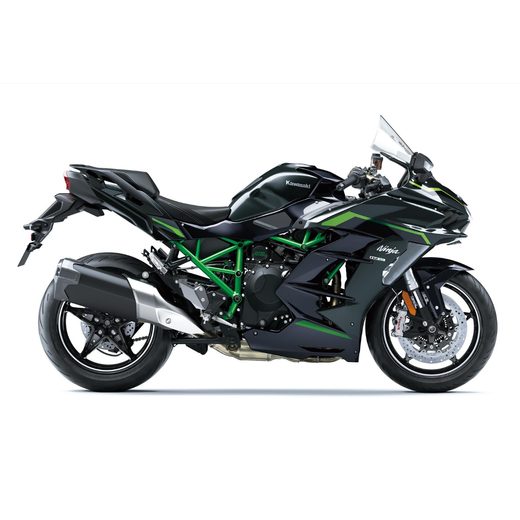 KAWASAKI NINJA H2 SX SE MY26 METALLIC CARBON GRAY / METALLIC DIABLO BLACK