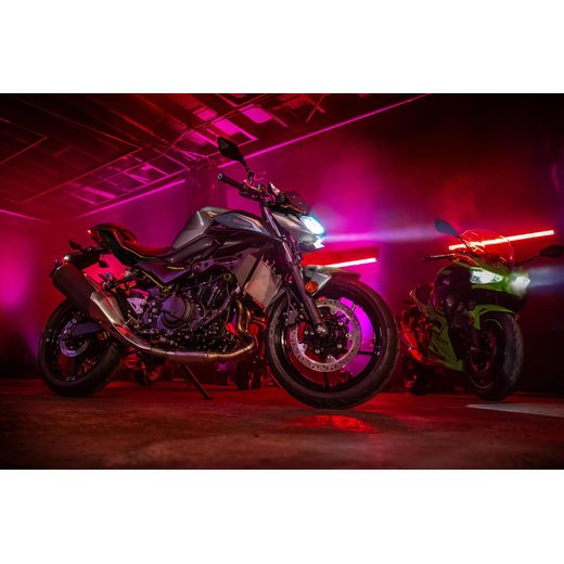 KAWASAKI Z500 MY26 METALLIC MATTE GRAPHENESTEEL GRAY / METALLIC FLAT SPARK BLACK