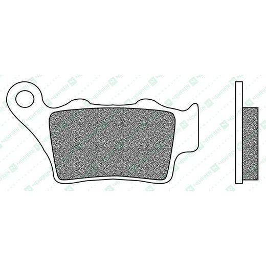 BRZDOVÉ DESTIČKY, NEWFREN (SMĚS ROAD TOURING ORGANIC) 2 KS V BALENÍ