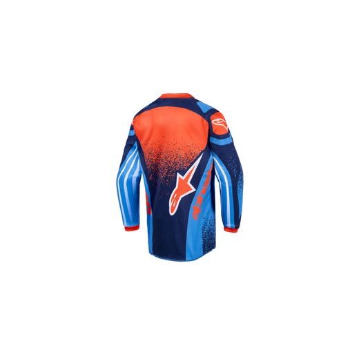 DRES RACER NOMUR KIDS, ALPINESTARS, DĚTSKÉ (TMAVĚ MODRÁ/ORANŽOVÁ/ČERNÁ) 2026