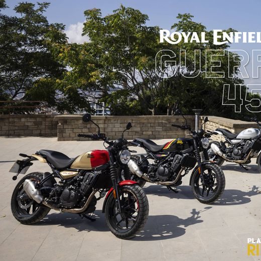 ROYAL ENFIELD GUERRILLA 450 BRAVA BLUE