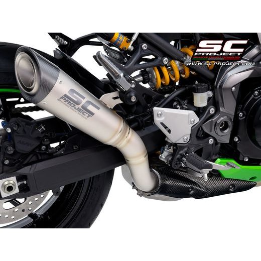 SC-PROJECT KAWASAKI Z900 (2020-2024) E5 S1 TLUMIČ, TITANIUM