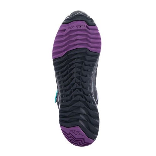 BOTY STELLA CR-X DRYSTAR, ALPINESTARS, DÁMSKÉ (ČERNÁ/ŠEDÁ/FIALOVÁ/TYRKYSOVÁ) 2024