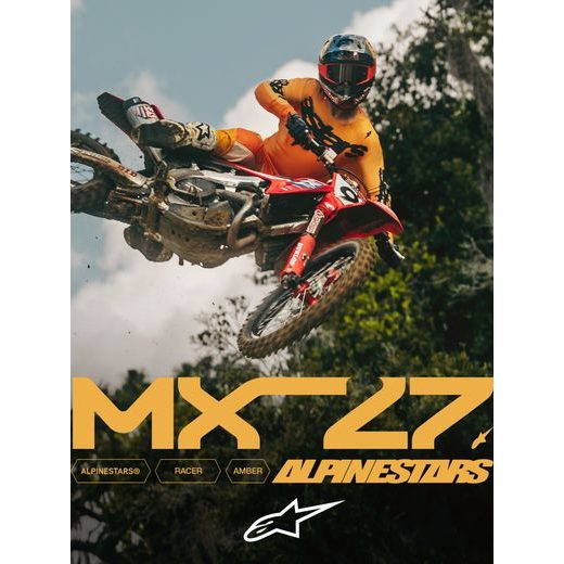 DRES RACER AMBER, ALPINESTARS (ČERVENÁ/SVĚTLE ŠEDÁ/ČERNÁ) 2027