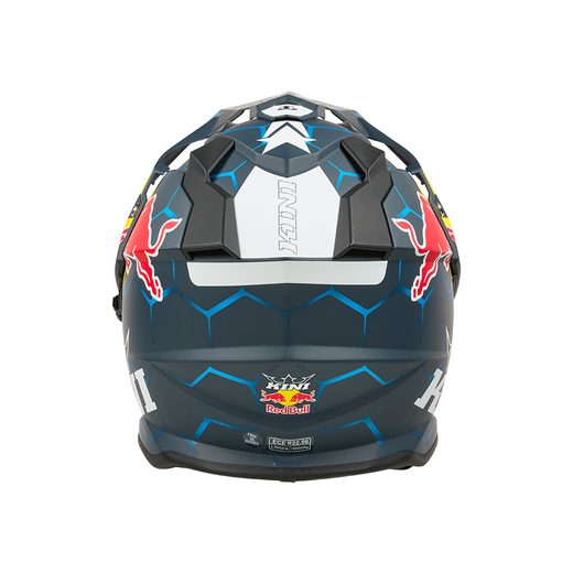 MOTO HELMA KINI RED BULL ADV 1.0 MODRÁ/BÍLÁ