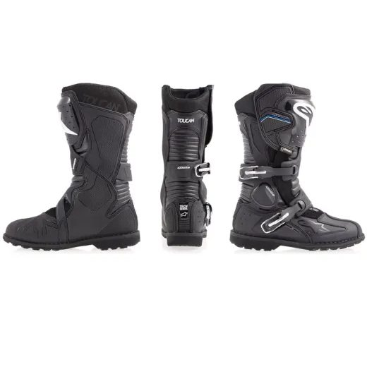 ALPINESTARS BOTY NA MOTORKU TOUCAN GORE-TEX BLACK