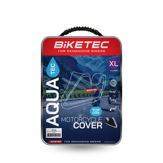PLACHTA NA MOTORKU S BOXEM BIKETEC AQUATEC