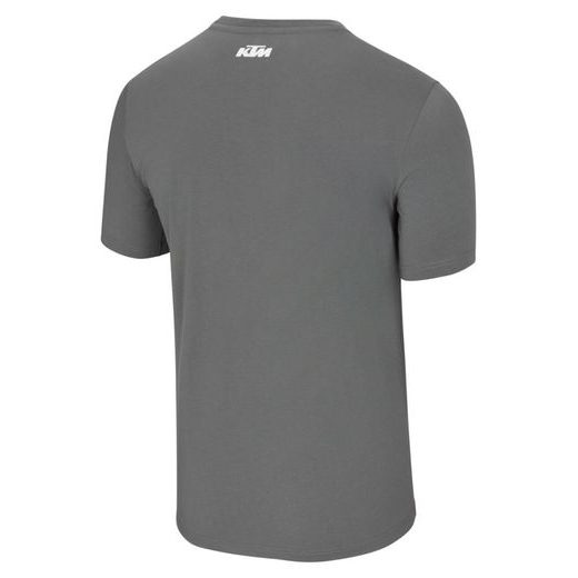 KTM PÁNSKÉ TRIČKO LOGO TEE GREY