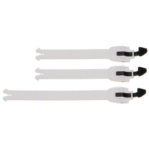 SADA PŘEZEK PRO BOTY TECH1 A TECH3, ALPINESTARS (BÍLÉ, SADA 3 KS)