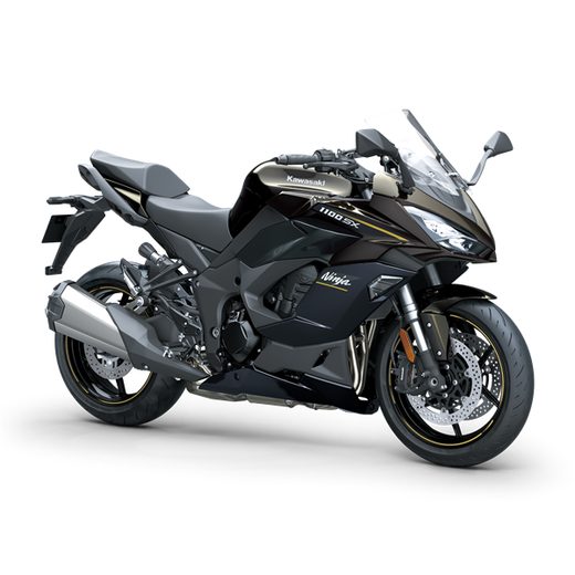 KAWASAKI NINJA 1100SX MY26 METALLIC BRILLIANT GOLDEN BLACK / METALLIC CARBON GRAY