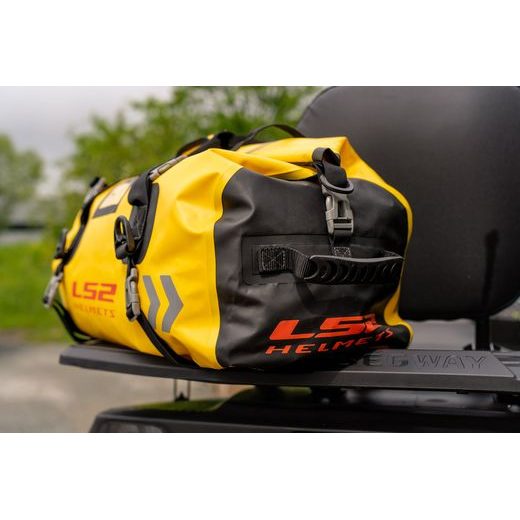 LS2 LB-02 LUGGAGE BAG WATER PROOF PVC YELLOW 65L