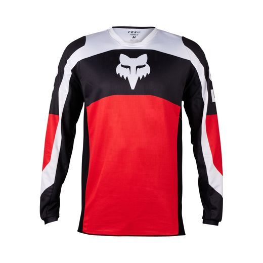 FOX 180 NITRO JERSEY - EXTD SIZES - M, FLUO RED MX24