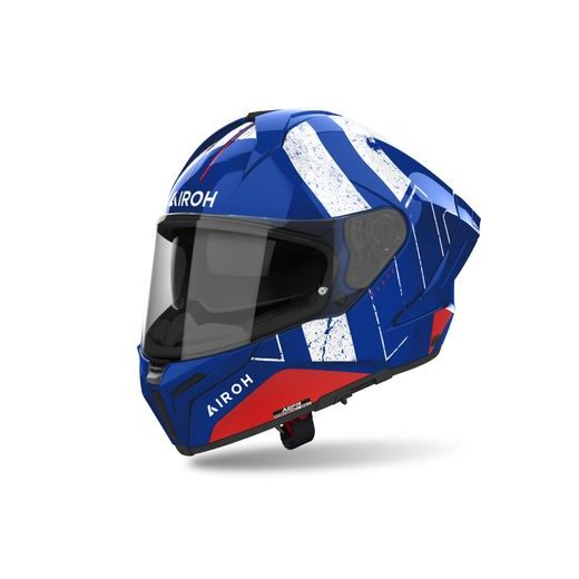 PŘILBA AIROH MATRYX SCOPE (MODRO-ČERVENÁ)