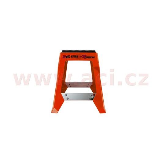 STOJAN MX R15 (TECHNOPOLYMER / HLINÍK), RTECH (NEON ORANŽOVÁ/ČERNÁ)