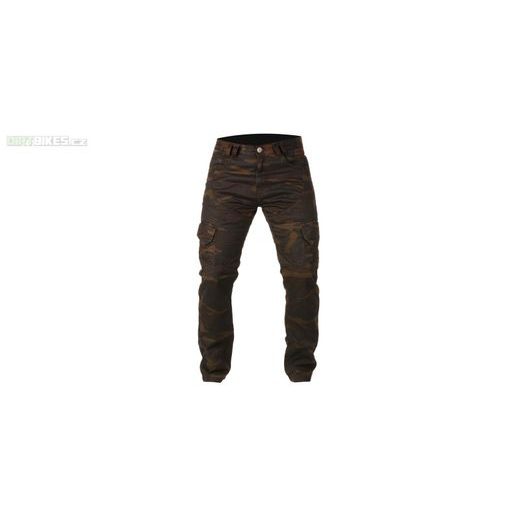 PÁNSKÉ MOTO JEANSY AYRTON CAMINO (HNĚDÉ CAMO/SEPRANÉ)