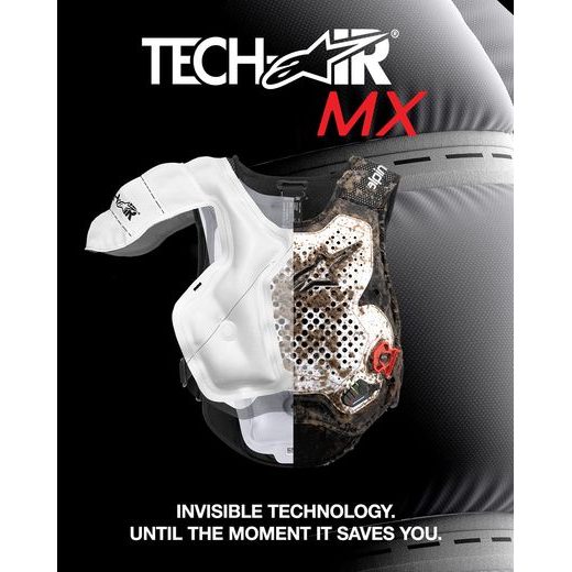 AIRBAGOVÁ VESTA TECH-AIR®MX PLASMA SYSTEM, ALPINESTARS (BÍLÁ/ČERNÁ/ČERVENÁ, KOMPATIBILNÍ PRO DOWNHILL ALGORITMUS) 2027