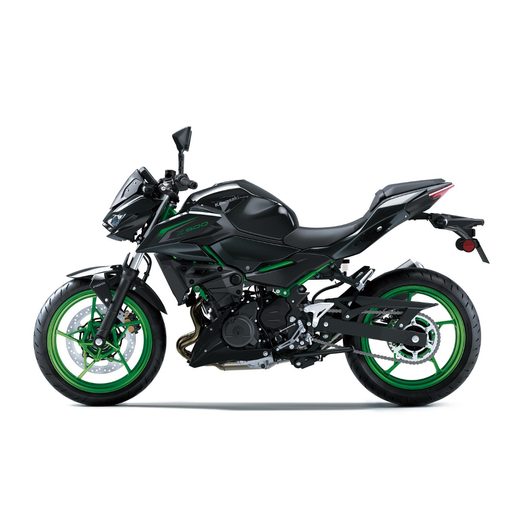 KAWASAKI Z500 SE MY26 EBONY / METALLIC CARBON GRAY