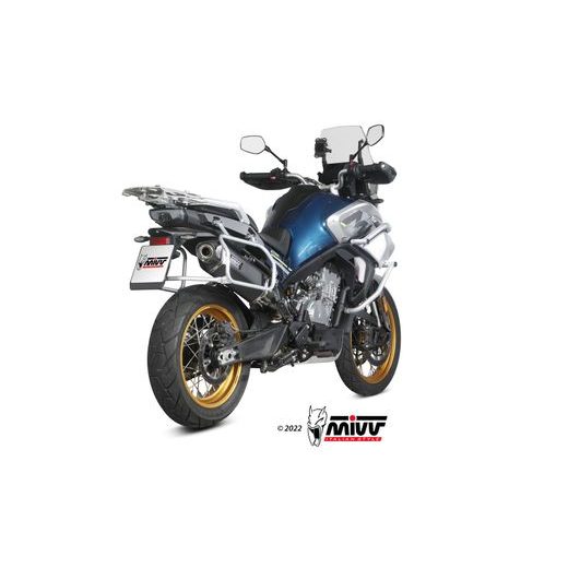 MIVV KONCOVKA VÝFUKU CFMOTO 800MT SPEED EDGE C73.CF.001.LRB ČERNÁ