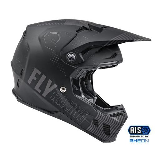 PŘILBA FLY RACING FORMULA CC PRIMARY (ČERNÁ MATNÁ/ŠEDÁ)