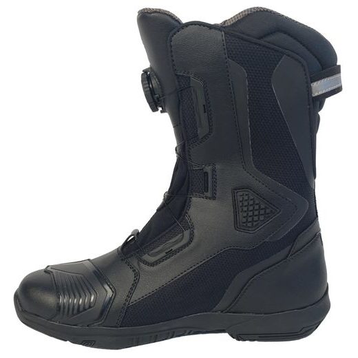 MBW PÁNSKÉ KOŽENO TEXTILNÍ MOTO BOTY VENTURA 