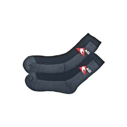 PONOŽKY ČERNÉ, SILNÉ ACI (1 PÁR)