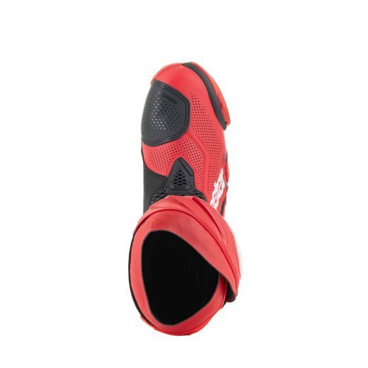 BOTY SUPERTECH R VENTED, ALPINESTARS (ČERVENÁ FLUO/ČERVENÁ) 2025