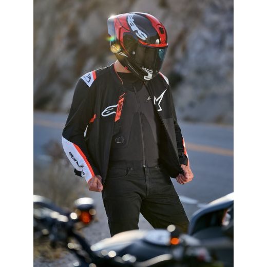 AIRBAGOVÁ VESTA TECH-AIR®5 PLASMA SYSTEM, ALPINESTARS (ČERNÁ) 2025