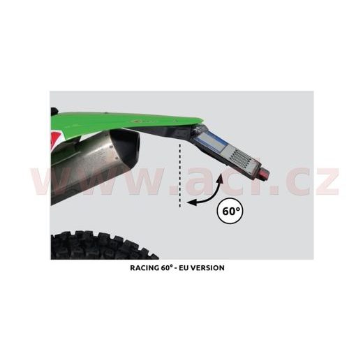 LED SVĚTLO ZADNÍ UNI VČETNĚ DRŽÁKU RZ (60°), RTECH (ČERNÉ)