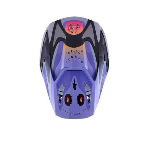 PŘILBA S-M3 EDICE JETT LAWRENCE, ALPINESTARS (ŠEDÁ/FIALOVÁ/ČERNÁ) 2026