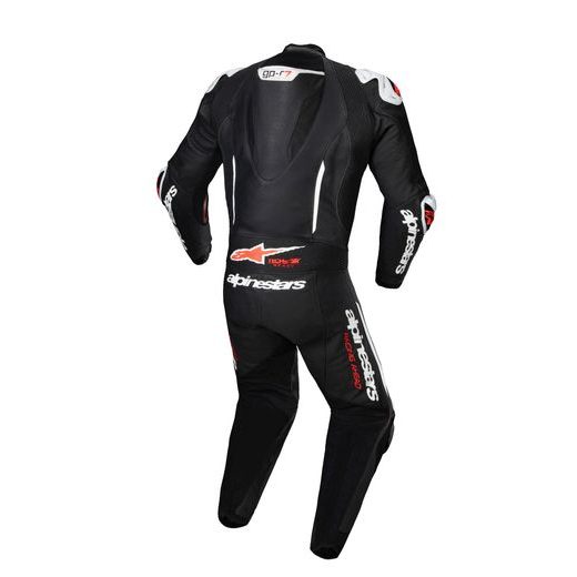 JEDNODÍLNÁ KOMBINÉZA GP-R7, TECH-AIR READY/KOMPATIBILNÍ, ALPINESTARS (ČERNÁ/BÍLÁ/ČERVENÁ FLUO) 2025