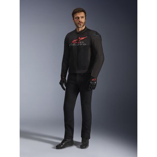 BUNDA SMX AIR, ALPINESTARS (ČERNÁ/ČERVENÁ/BÍLÁ) 2026