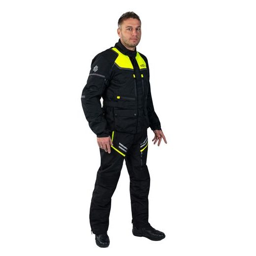 MBW PÁNSKÉ TEXTILNÍ MOTO KALHOTY ADVENTURE EVO PANTS YELLOW