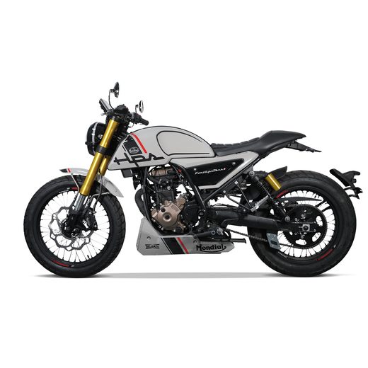 F.B MONDIAL HPS 125I ŠEDÁ