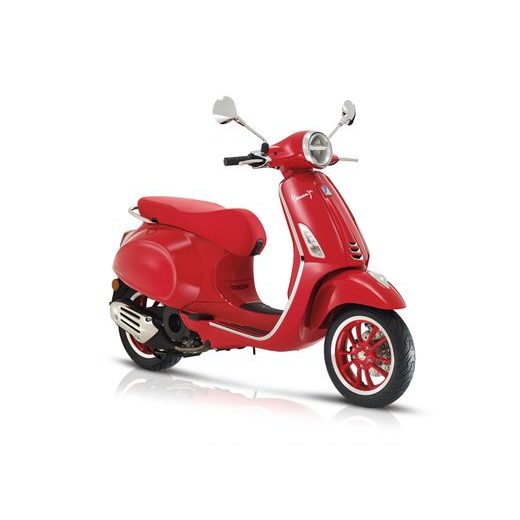 VESPA PRIMAVERA 125 RED E5+ +POUKAZ NA 5000KČ