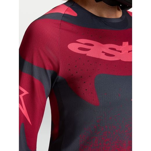 DRES STELLA TECHSTAR SWAN, ALPINESTARS, DÁMSKÉ (PURPUROVÁ/TMAVĚ ŠEDÁ/ČERVENÁ) 2027