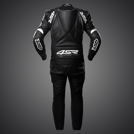 4SR DVOUDÍLNÁ KOŽENÁ MOTO KOMBINÉZA RR EVO III GREY STORM