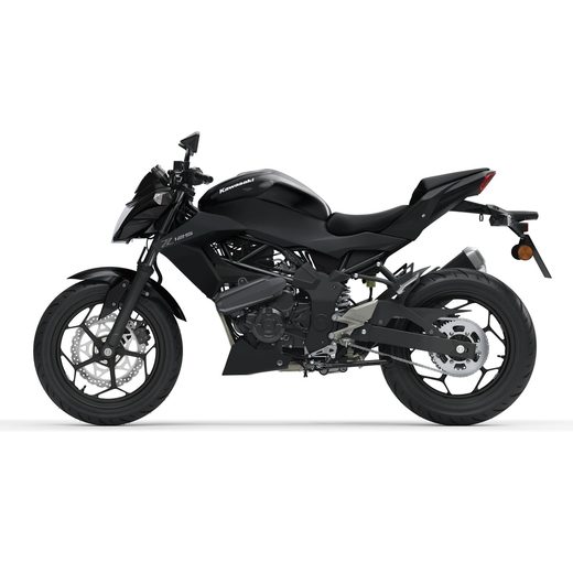 KAWASAKI Z125 MY27 METALLIC SPARK BLACK